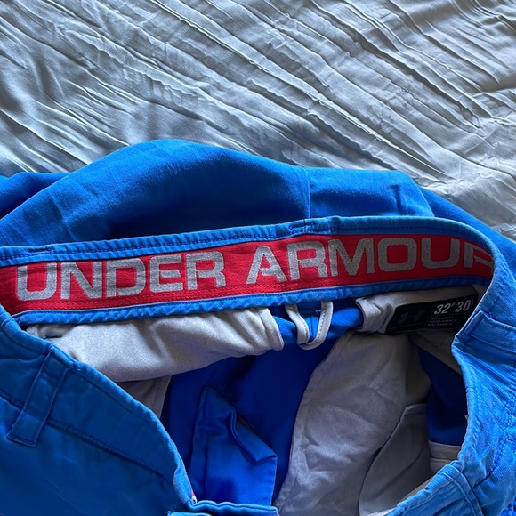 Blue Under Armour Chino Pants - Picture 3 of 4